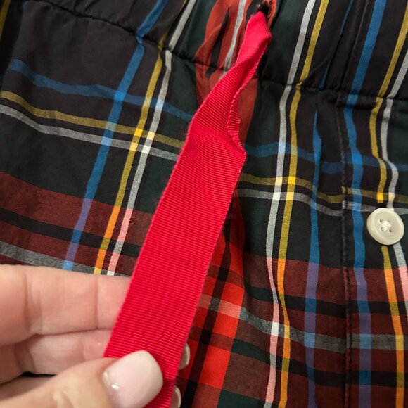 Women's J Crew Pajama Pant in Stewart Tartan Cotton Poplin - Size XXL - Picture 4 of 6
